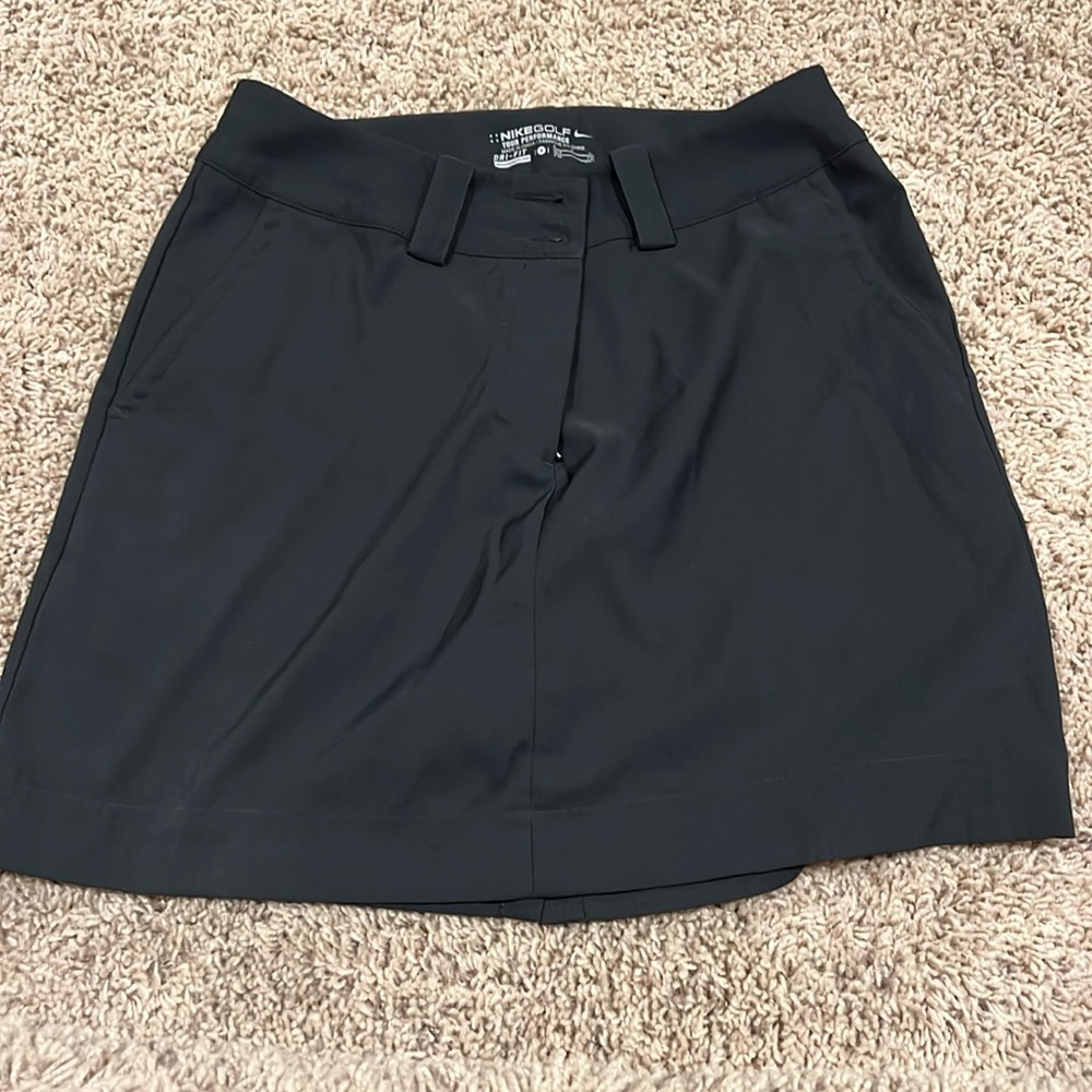 Black Nike Golf Skort